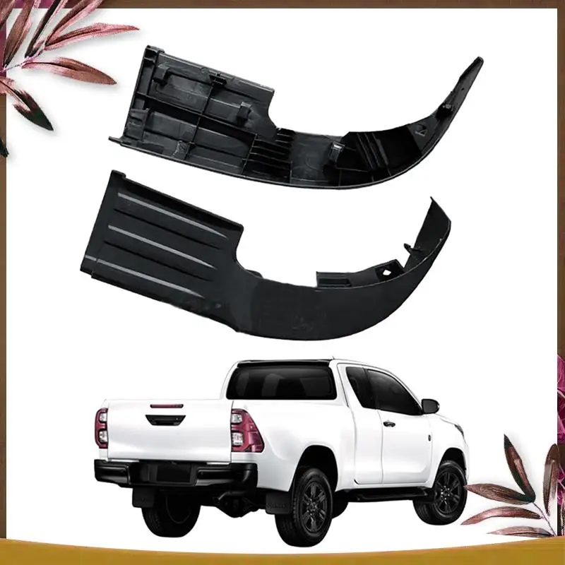 

AB59-1Set Rear Bumper Step Plate For Toyota Hilux Sr5 Revo Rocco Pickup 4X2 4X4 2016-2024 Rear Bumper Corner