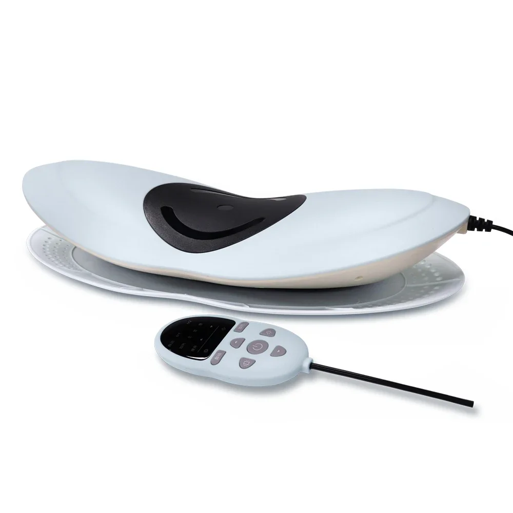 

-The latest waist massager, with infrared heating and intelligent dynamic traction a back massager designed with ergonomic curve