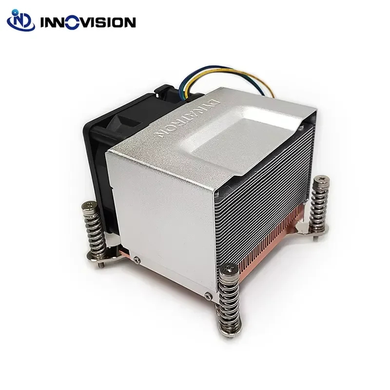 BOLRZO Active LGA 1851/1700 2U Server CPU Cooler for Core Gen 12-15th Heatsink TDP 185 W CPU Cooling Fan