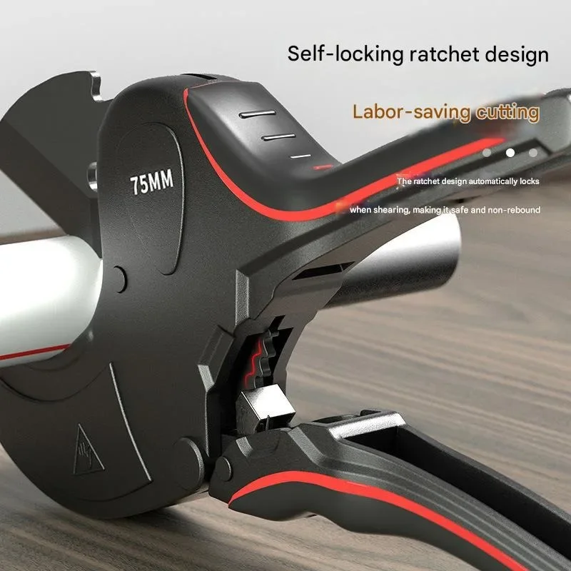 

Ручные инструменты 32 мм/42 мм/63 мм/75 мм, быстрый резак для труб, ножницы, кусачки для шланга, ножницы, портативный резак для труб PPR/PE/PVC