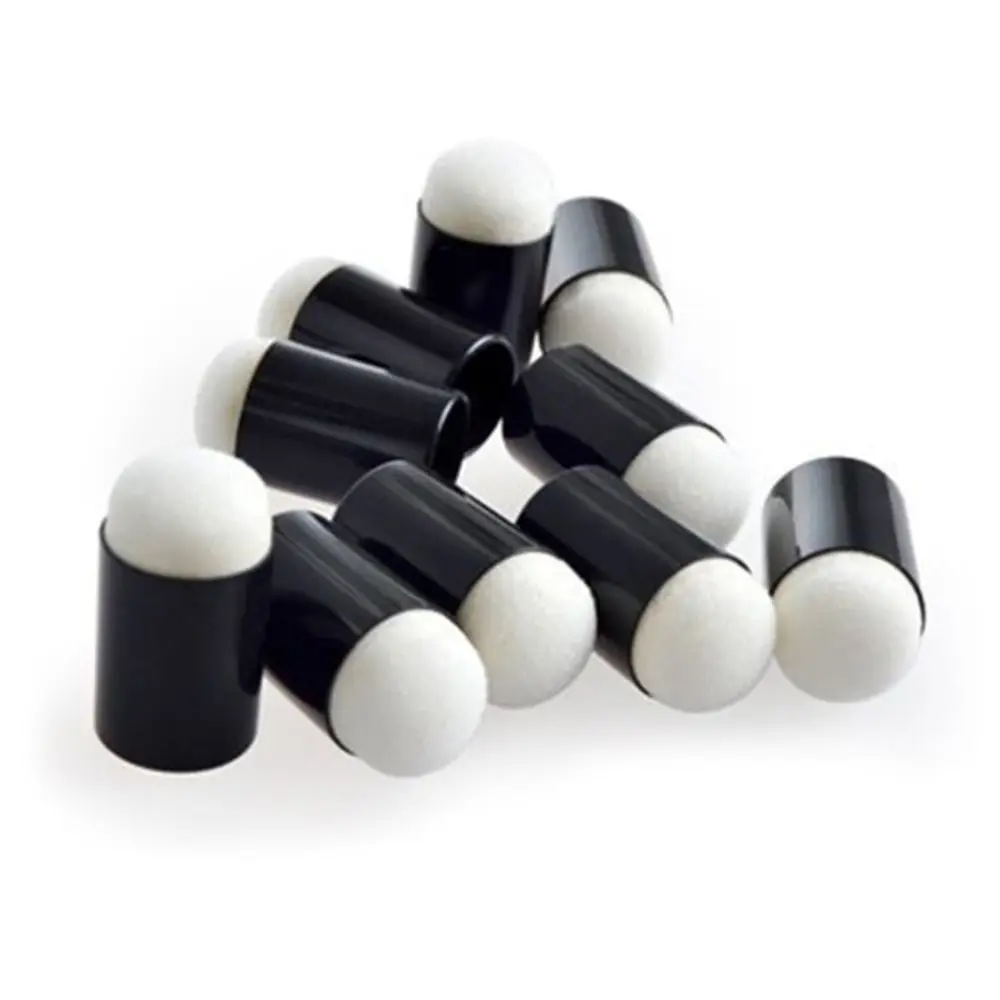 10 шт., губка для рисования пальца, Daubers, пена для нанесения чернил, мел для чернил, окрашивание, набор для рукоделия, инструменты для рисования