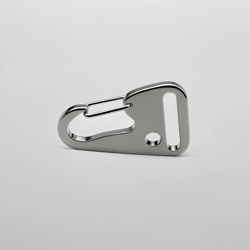 304 Stainless Steel Webbing Carabiner Snap Hook Multi‑Purpose Hardware Clip for Bag Strap Key Chain DIY Accessory Supplies