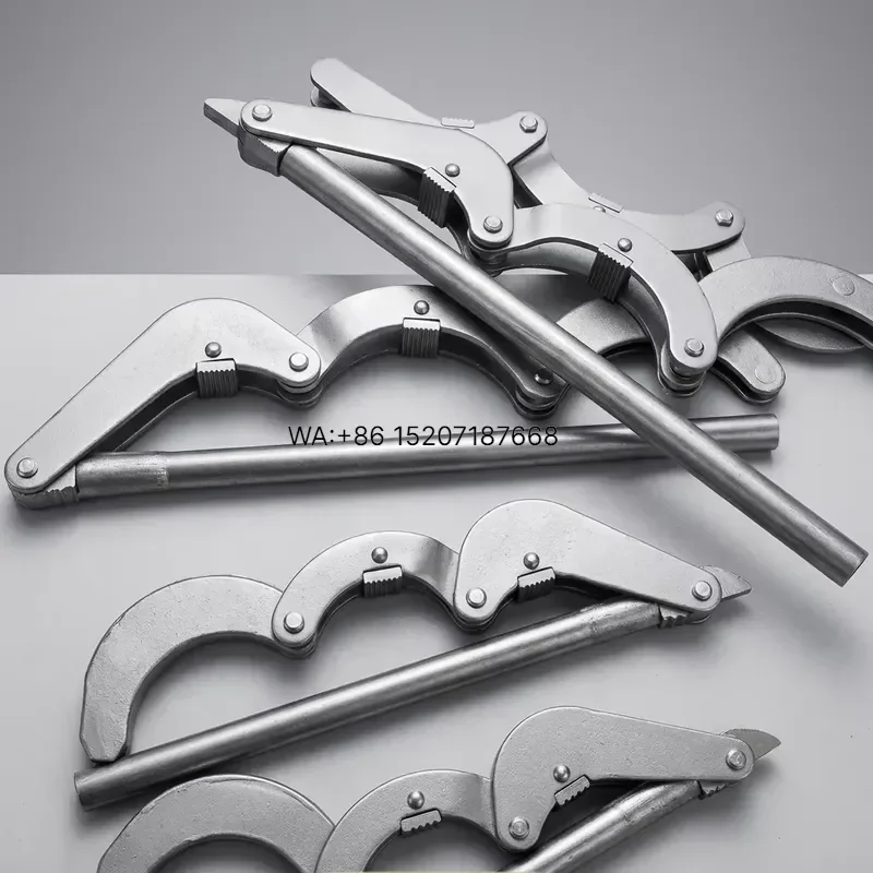 Wmwmnu Adjustable Inner Tube Core Barrel Wrench for Mineral Exploration Wireline Core Drilling Field Service Tool