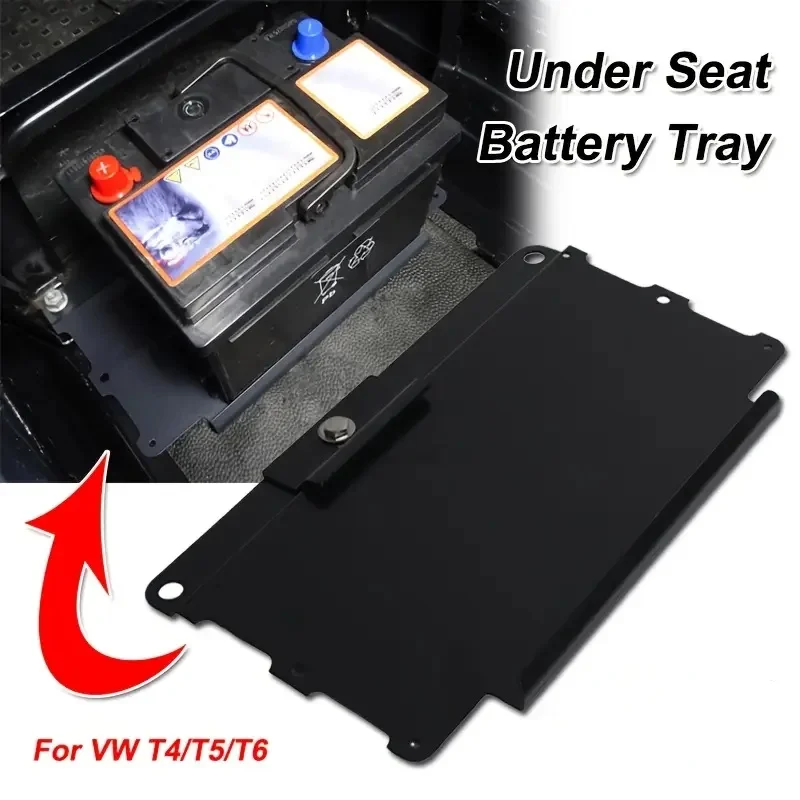 1pc Under Seat Battery Bracket Tray for VW Transporter T4 T5 T6 T6.1 Leisure Battery Camper Van Bracket Automobiles Accessories