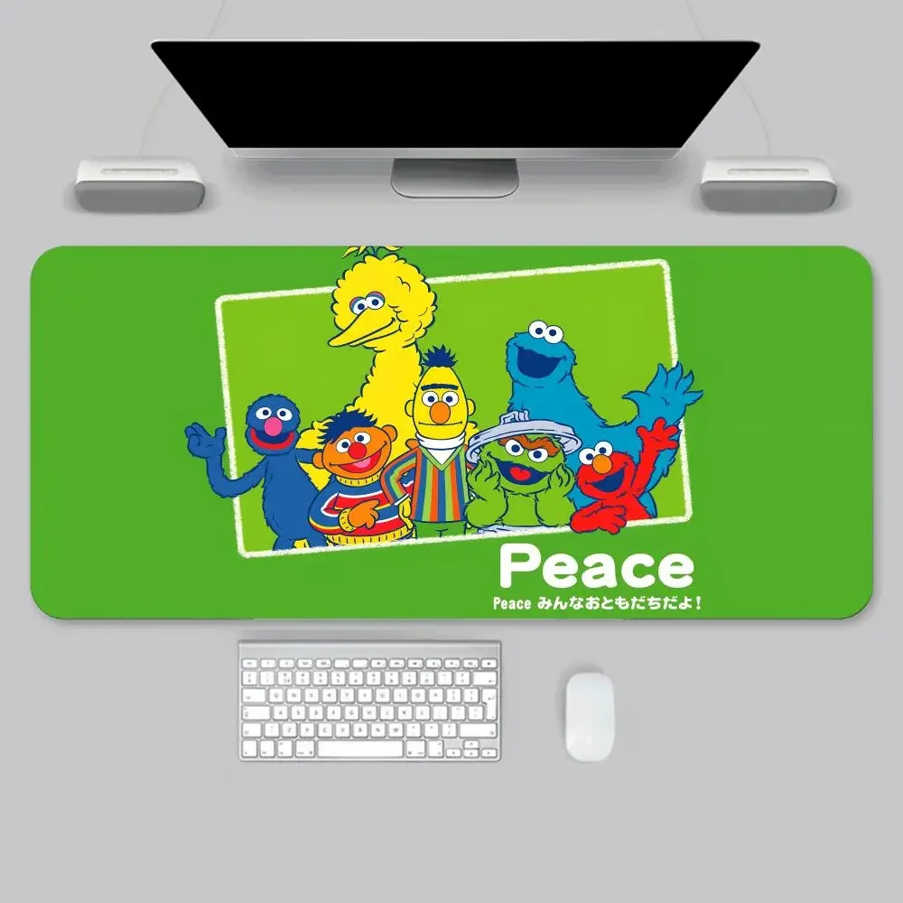 Cartoon Cookie Street Mousepad High Quality Computer Accessories Large Gaming Mouse Keyboard Mat LockEdge Thickened Desk Pad