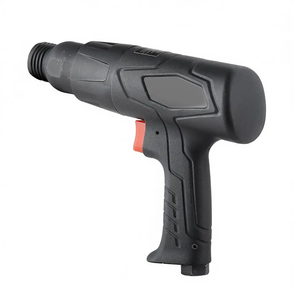 

Пневматический молоток, 2500-2700 ударов в минуту, ход поршня 2,76 дюйма, с 4 долотами длиной 6,7 дюйма, компактный, с пистолетной рукояткой