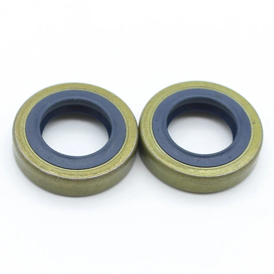 2Pcs/lot Oil Seals Set Fit for HUSQVARNA 61 66 266 268 272 343 343F 343FR 343R 345FX K750 K760 K970 Chainsaw Brush Cutter NEW