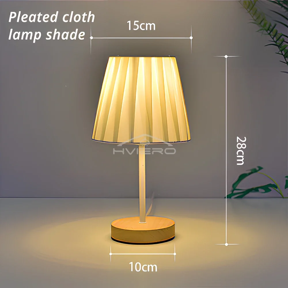 لمبة مكتب النسيج الظل غرفة نوم السرير الجدول ضوء الليل الإبداعية الشمال نمط الإضاءة الزخرفية للمنزل التصميم الداخلي Led