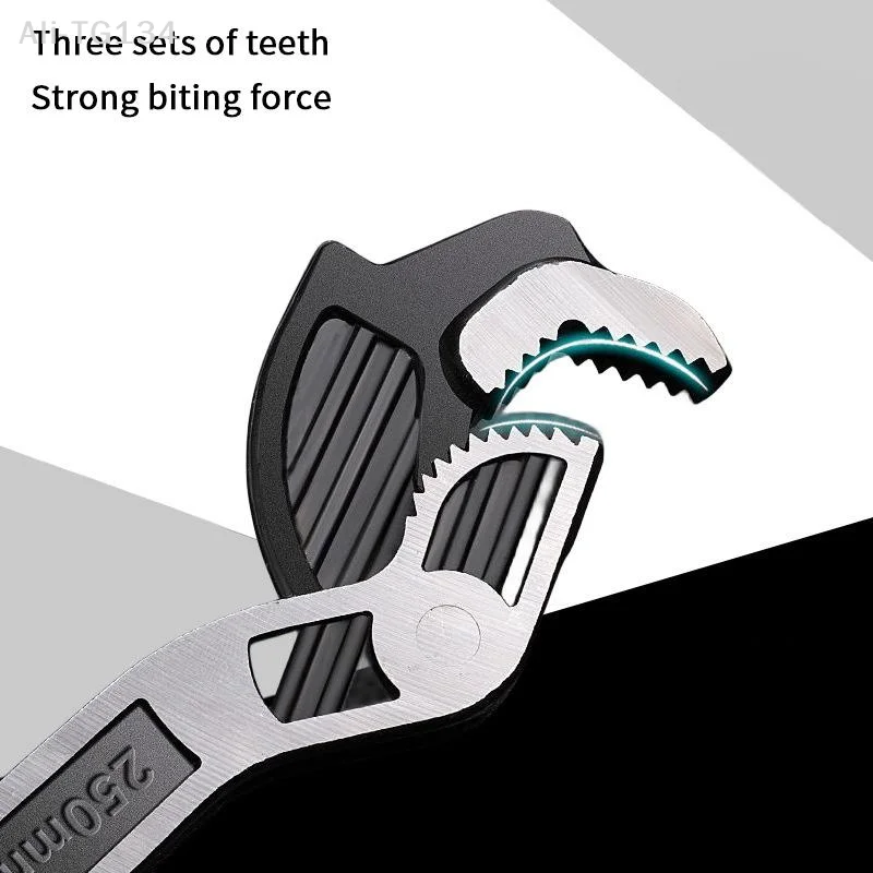 متعددة الوظائف مفتاح قابل للضبط العالمي وجع مفتاح ربط سريع CR-V أنبوب الحمام وجع سباك أداة يدوية متعددة SHIDWJ