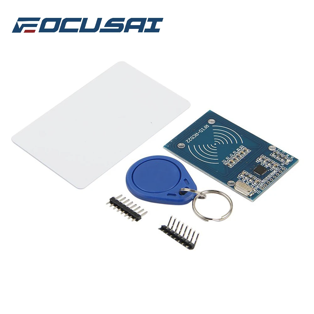 FOCUSAI High Quality RFID NFC Reader RF IC Card Inductive Sensor Module For Arduino Module + NFC Card + NFC Key Ring