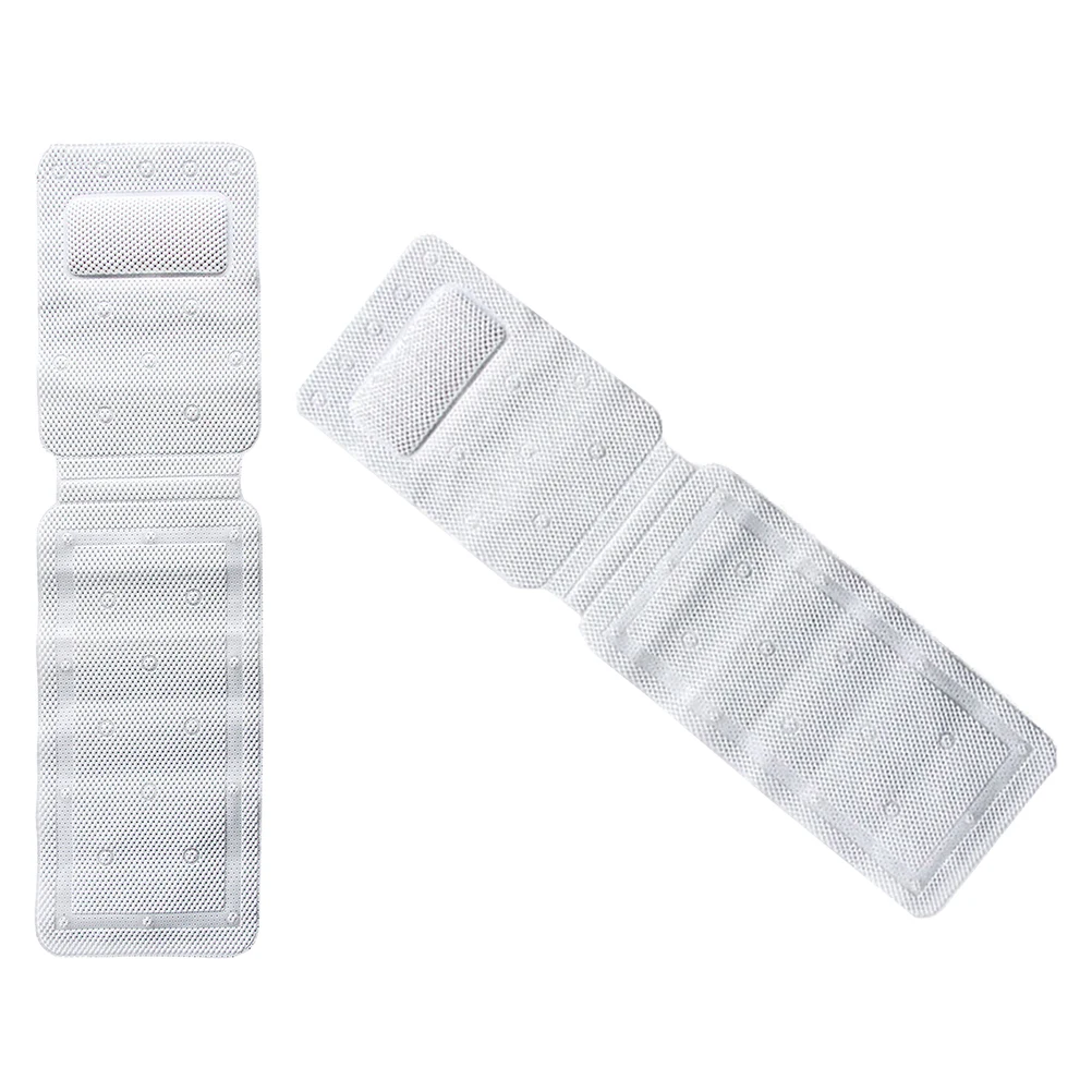 

Bath Mats Bathtub Foldable Pvc Bathroom Pad Home Shower White Non-slip Child Eco-friendly Wear-resistant Easy Cleaning Fast