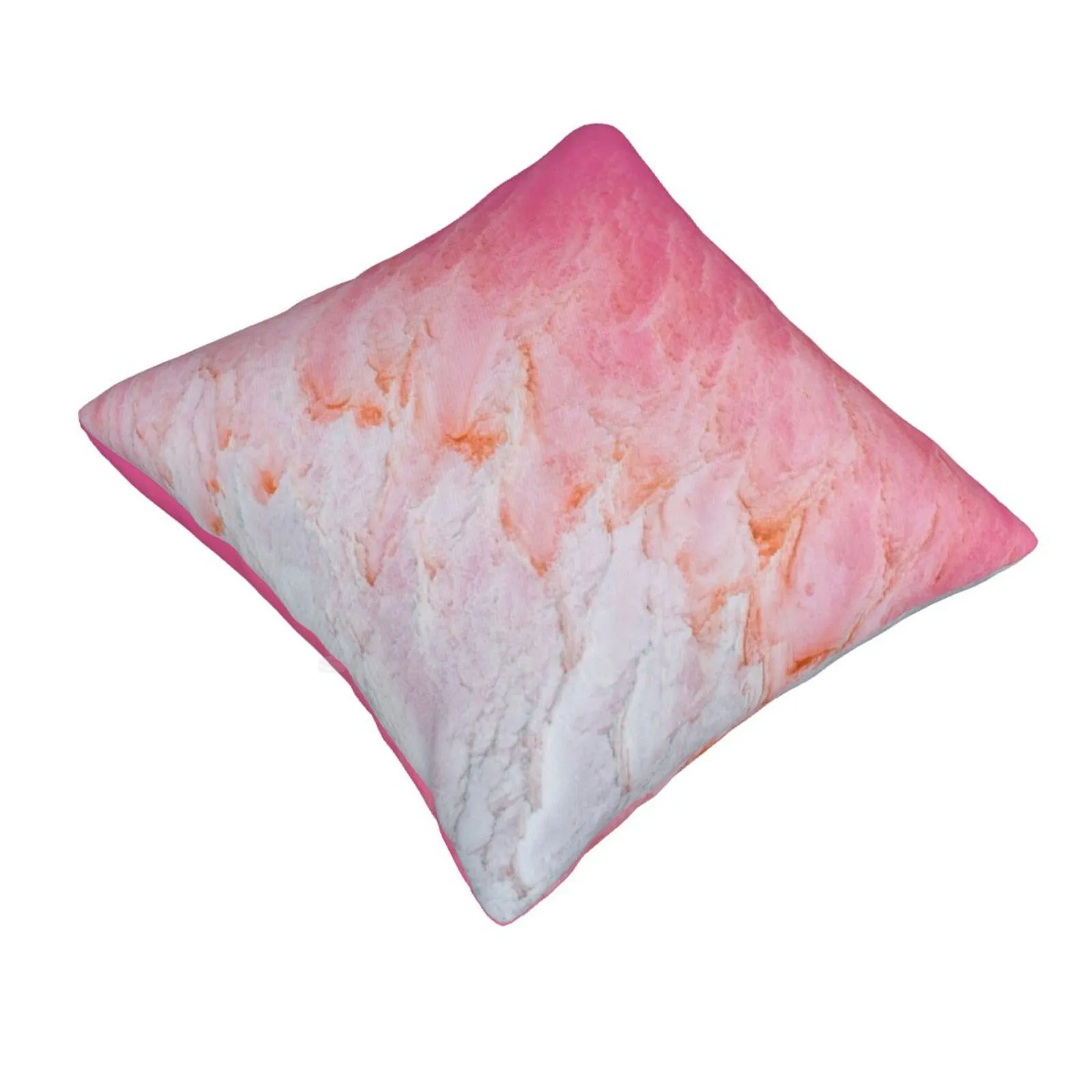 Kalbarri Pink Salt Lake-Western Australia Soft Comfortable Pillowcase Pink Abstract Nature Drone Aerial Kalbarri High