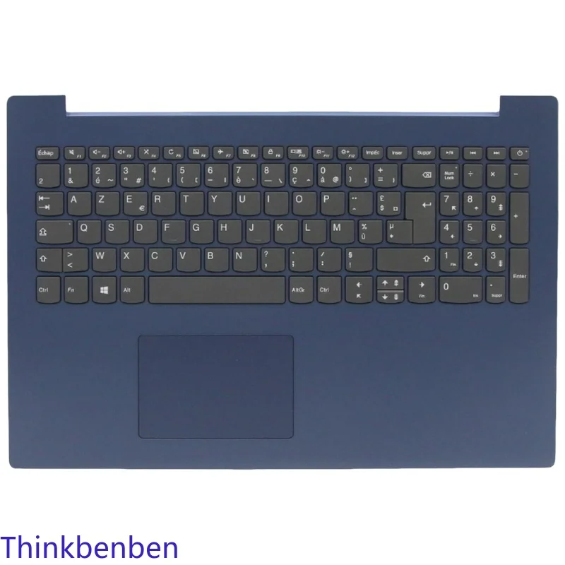 FR French Keyboard Blue Upper Case Palmrest Shell Cover For Lenovo ideapad 330 15 IGM AST IKB 5CB0R16717