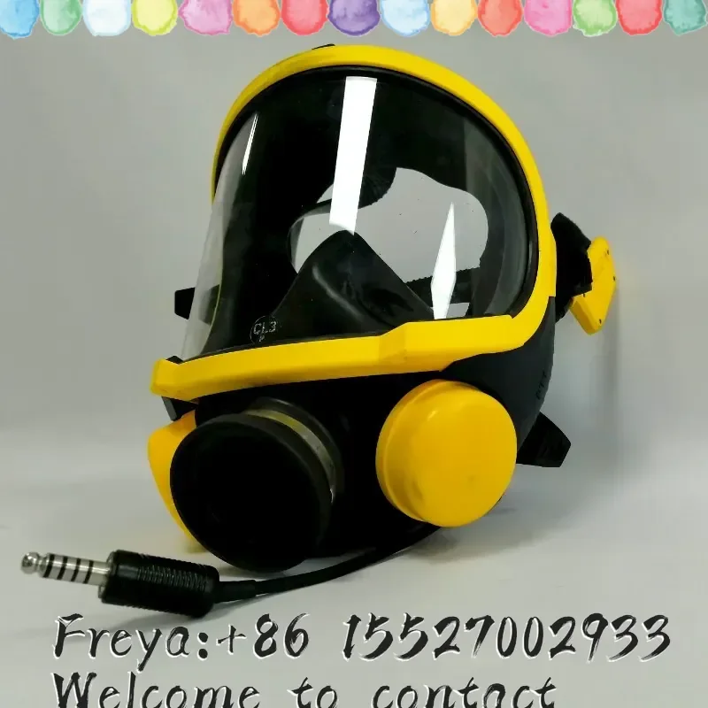 ES200 PANO Intelligent Fire Communication Amplification Mask, Respirator Mask Communication System