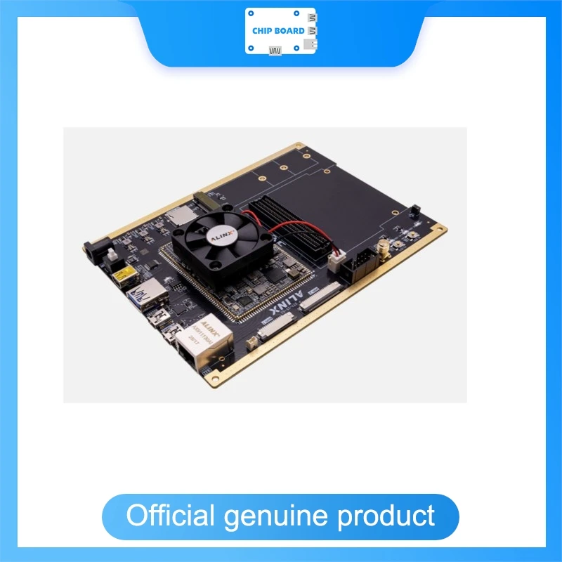 ALINX AXU4EV-F V1.0 Zynq ZU4EV FPGA Board, 4GB DDR4, 8GB eMMC, M.2 FMC USB 3.0 4K DP Gigabit Ethernet