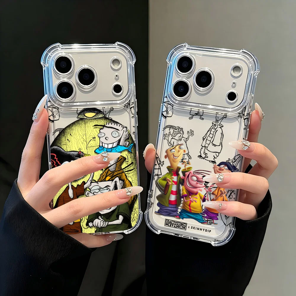 Cartoon E-Ed Edd N EddyS Phone Case For Samsung A37 A57 A17 A07 A06 A56 A26 A33 A54 A51 A13 A73 A35 A34 A25 A24 A23 A16 4G 5G
