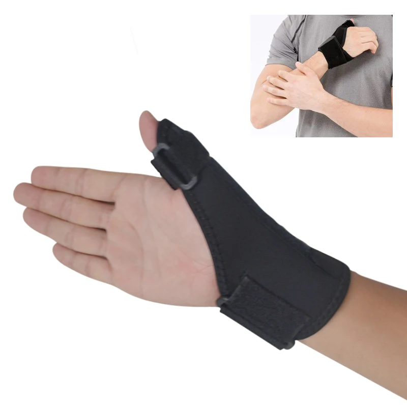 Medical Sports Wrist Thumb Hands Spica Splint Wrist Thumb Support Brace Stabilizer Arthritis Adjustable Wrist Thumb Pain Relief