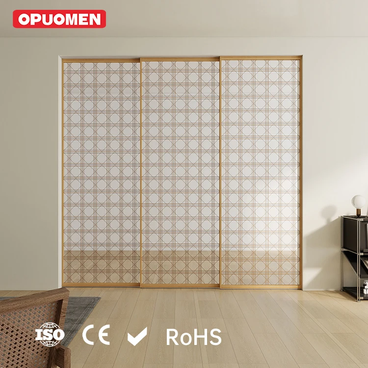 Ultra-Narrow Aluminum Alloy Glass Sliding Door Partition Folding Design Lower Rail Hanging for Balcony Car Apartment Interiors