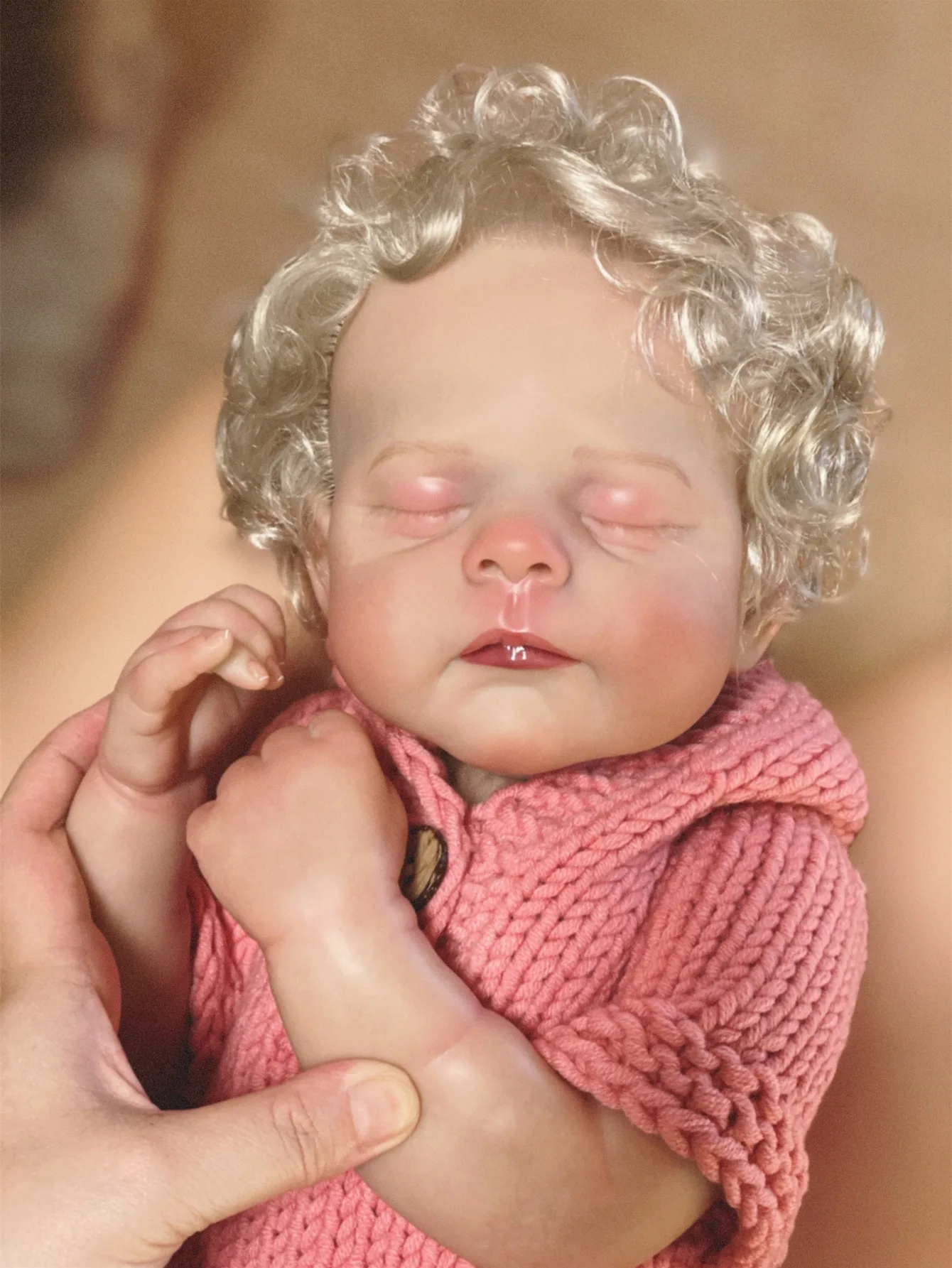 18 inch Eric levensechte Bebe Reborn Girl handgemaakte Soft Touch voor kinderen verjaardagscadeaus schattige mooie pop