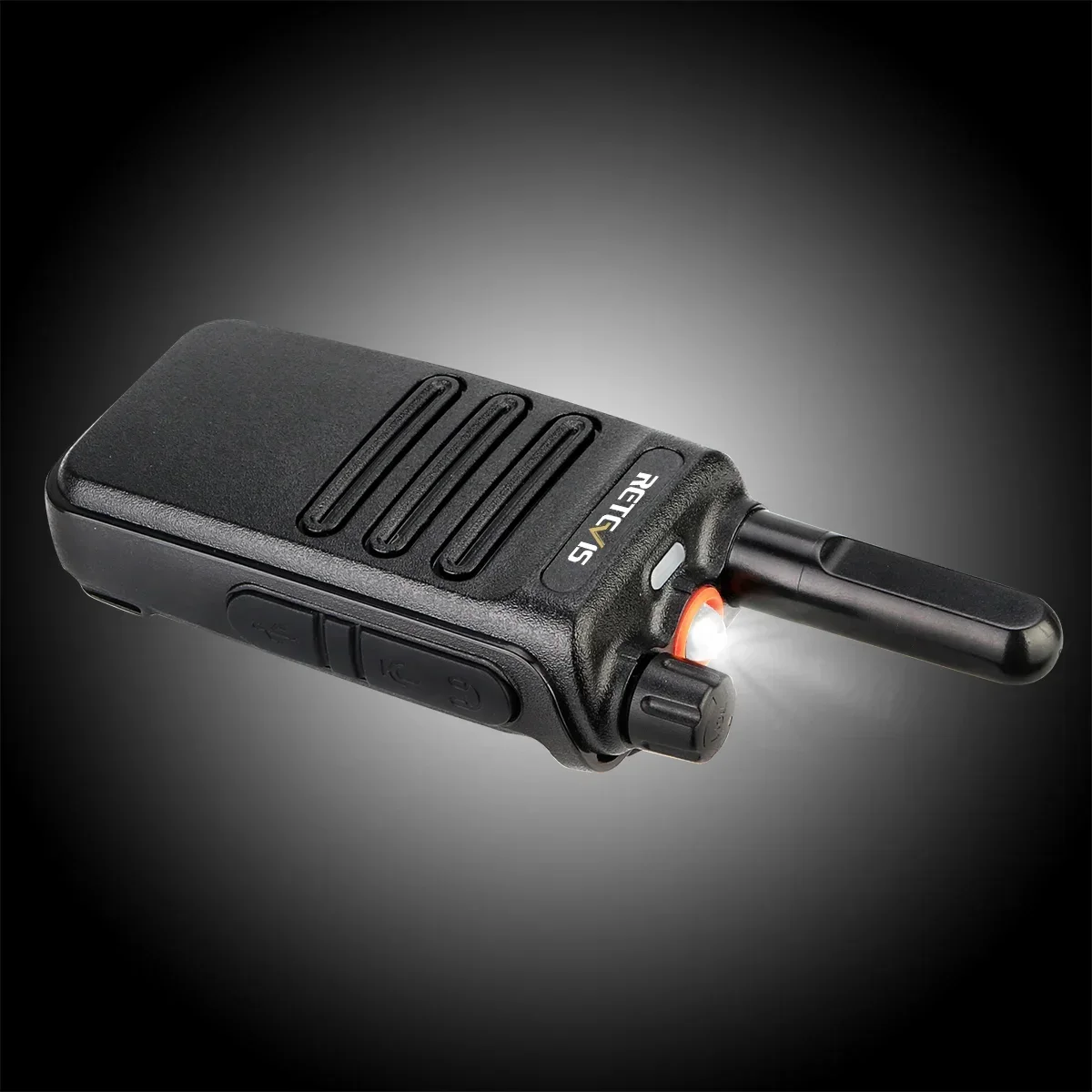 Commercial Walkie-Talkies Set with Earpiece Cable 2 Way Radios Rechargeable Emergency Alarm VOX Handsfree Retevis RB35/RB635