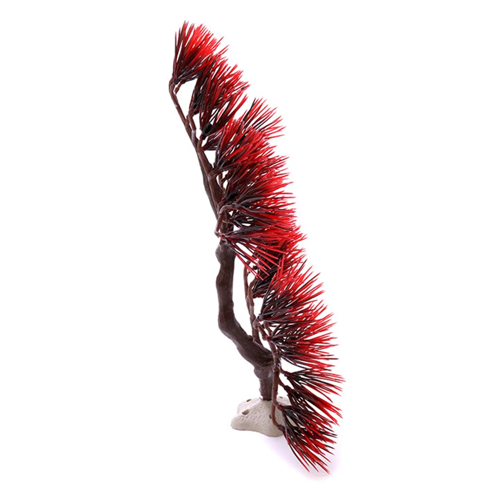 

Artificial Aquatic Plants Simulation Decor Plastic Fish Tank Decoration L scape Faux Home Adorn Durable Safe Realistic Modeling