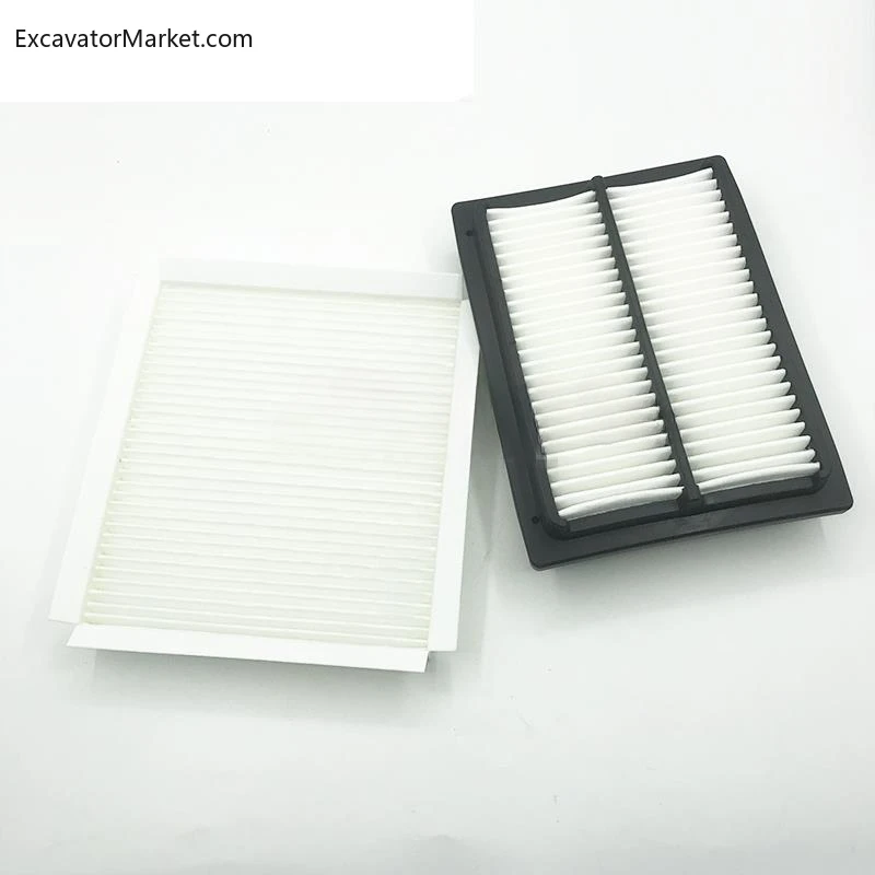 For excavator accessories XCMG air conditioning filter element XE135D 150D 200D 215D 240D 370D filter element high quality