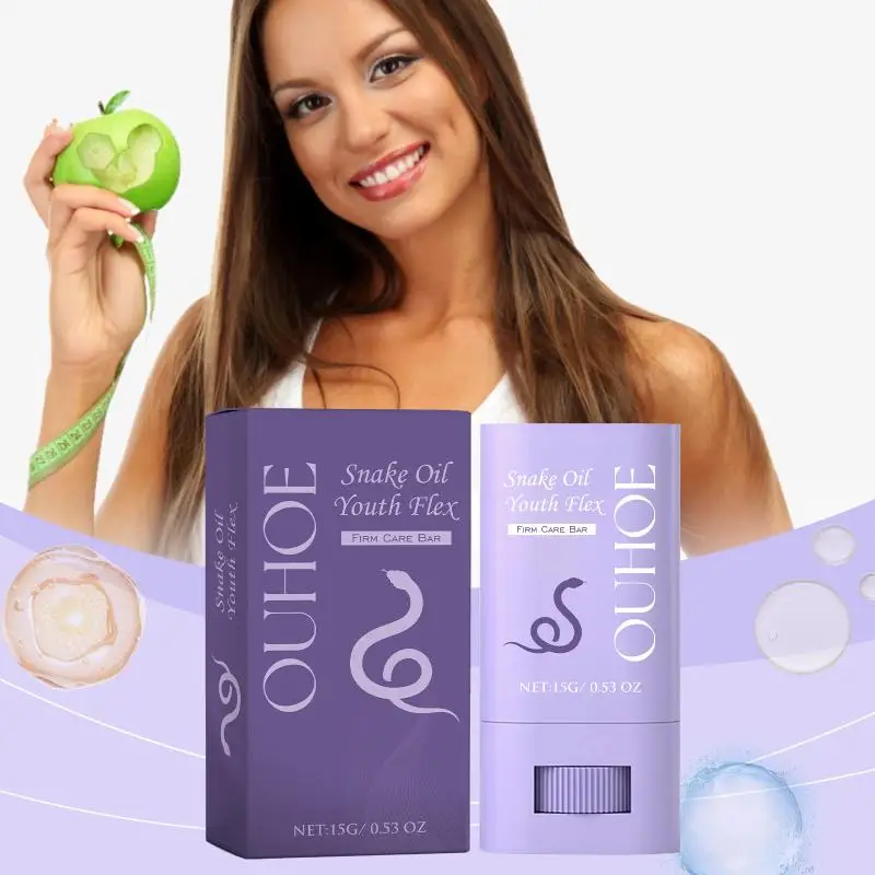 Productos para adultos: Crema en barra tensora para el cuello, para papada y líneas finas, solución iluminadora, lifting e hidratante para el cuidado de la piel.