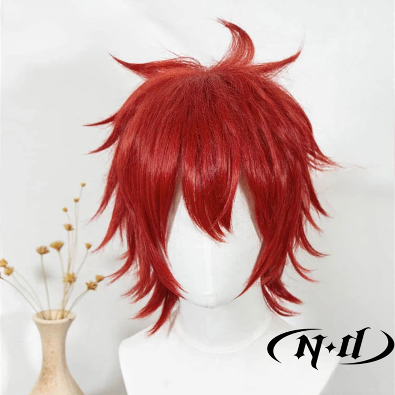 ND 린네 아마기 코스프레 가발 헤어피스 앙상블 스타 코스프레 헤어 가발 코믹콘 코스터 의상 테마 파티 내열성