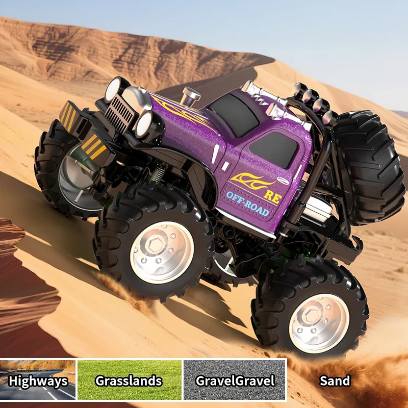 

JJRC Q222/Q223 RC Cars1: 64 Mini 2.4G High Speed All Terrain RC Car Shock Absorption and Drop Resistance Children's Toy Gift
