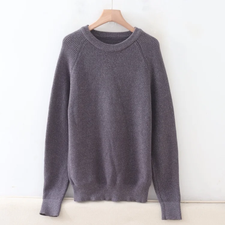 

Autumn Winter Loose Fit round Ne Pullover Long Sve Women's Sweater Warm Thermal Color Casual Sle Commute Faion