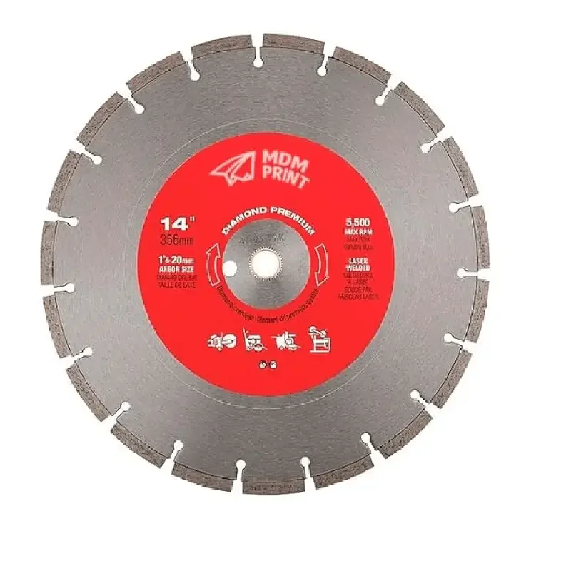 

14 in. Diamond Premium Segmented Masonry and Concrete Blade