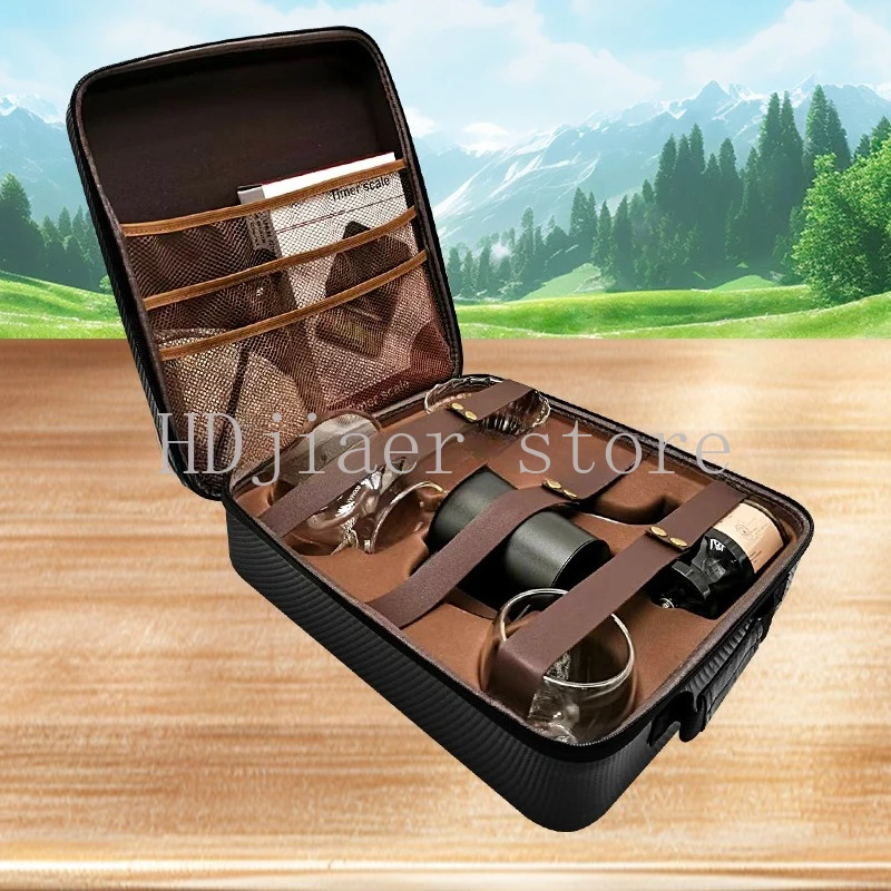 

Hand brewed coffee set Travel home Portable hand-ground coffee machine Hand brewed pot Exquisite coffee set Gifts