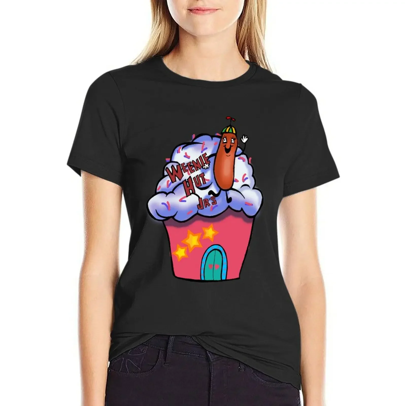

Weenie Hut Jr's T-Shirt animal prinfor summer clothes Short sleeve tee funny t shirts for Women
