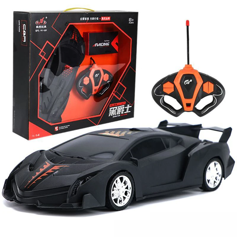 

New Children's Four Way Remote Control Car 1:14 Rechargeable Wireless Remote Control High Speed Drift Racing Boy Toy Gift