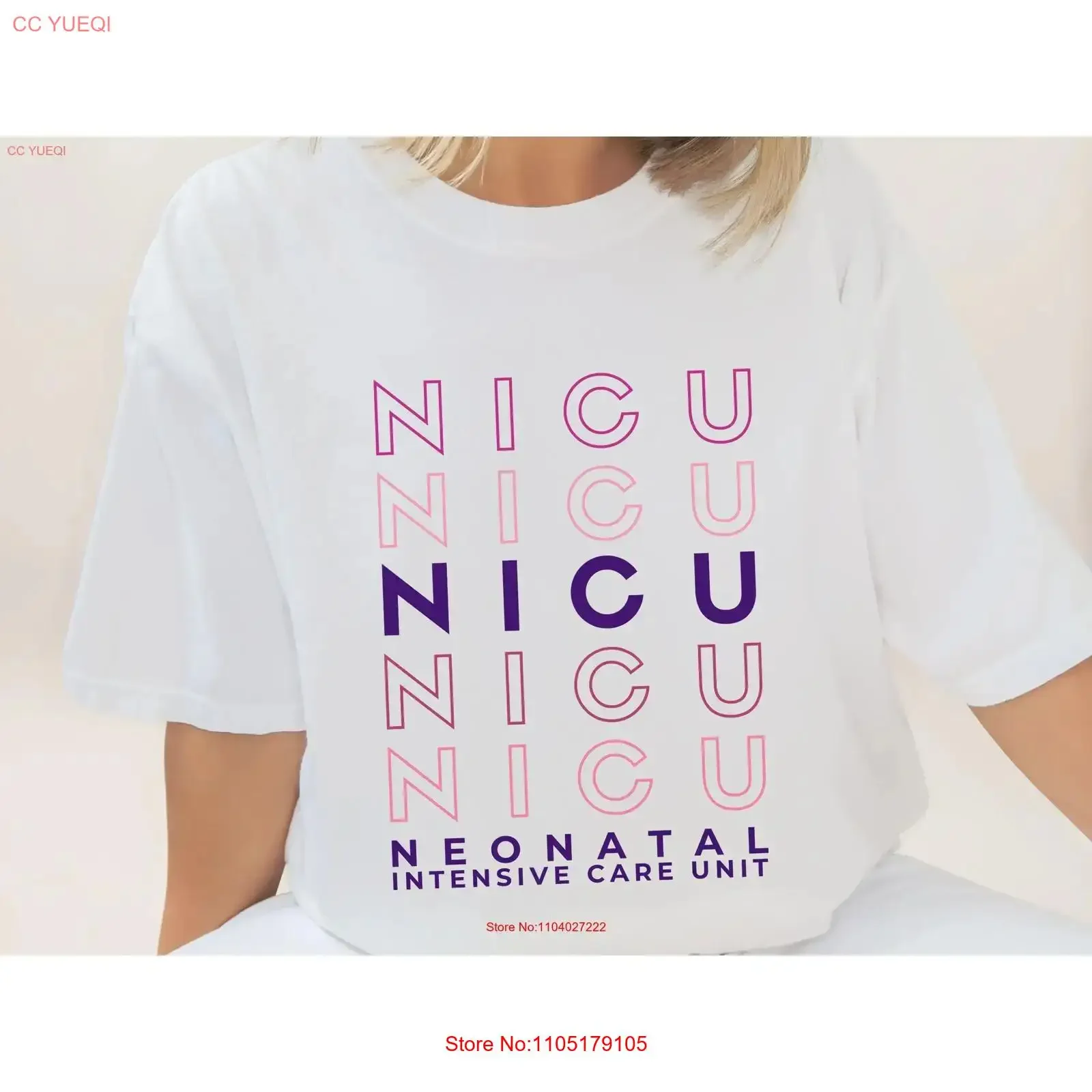 NICU Nurse T Shirt for Registered Nursing School Student RN Graduation Week Practitioner vintage Washed Slightly Stylish Unisex