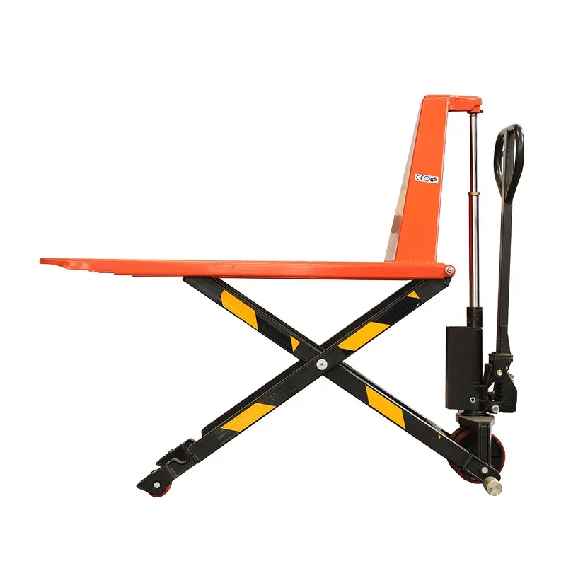 Hydraulic High Lift Truck Manual Pallet Truck  Hand  Scissor Lift Pallet Jack