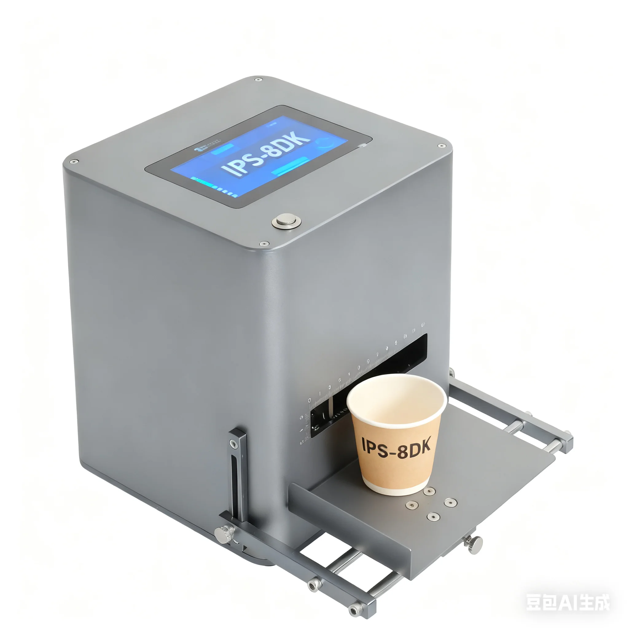 

IPS-8DK Mini Desktop Tij Printer Date Coder for Small Cup Carton Lip Plastic Cap Box Expiry Date Lot Number