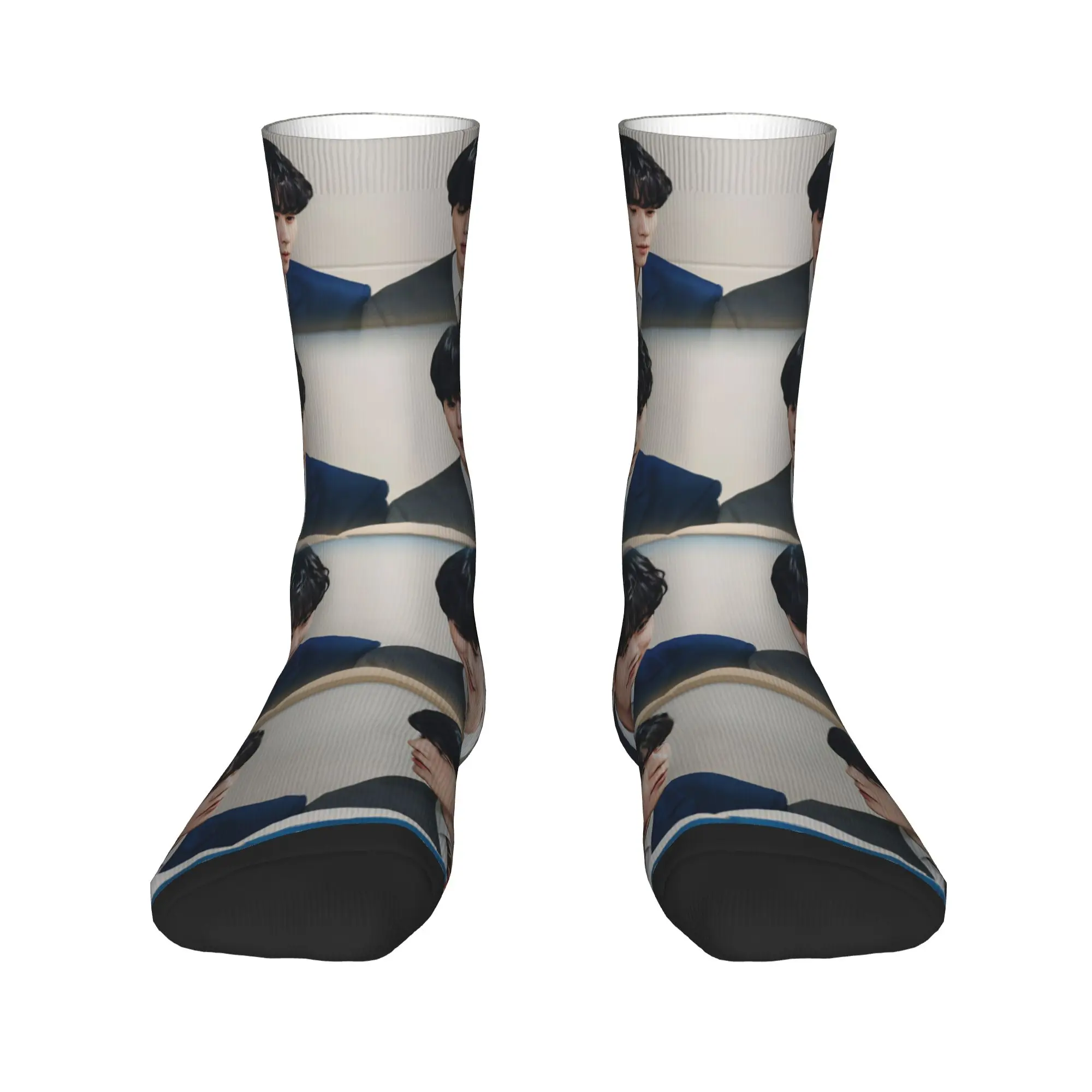 Kdrama Four Hands Two Sonatas Socks Winter  Stockings Modern Unisex Men Breathable Socks Pattern Outdoor Anti Slip Socks