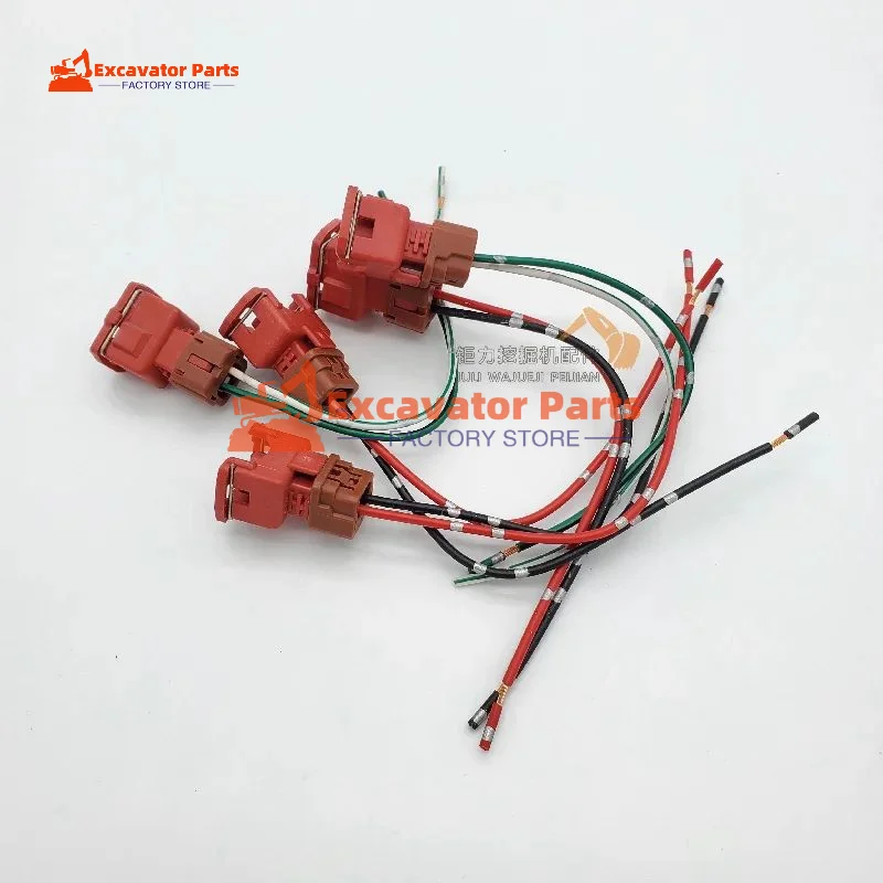 For Doosan dx daewoo dh 150 200 220 215 225 300-5 7 9 Water temperature sensor plug Excavator Parts