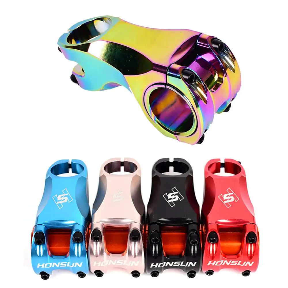 Aluminum Sturdy Enhanced Control Adjustable Lightweight Durable Aluminum Bike Stems Lightweight Bike Stem Riding Gear Mtb Sleek