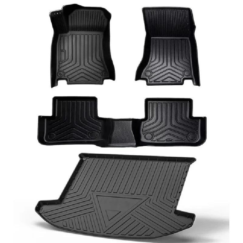 

Luxury All-Weather Double-Layer TPE Car Floor Liner Multicolored Specifical Dened for T-Cross