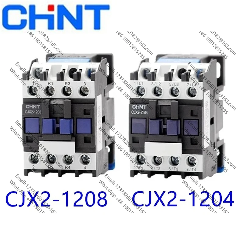 

CHINT CJX2-1204 4NO 4 polos CJX2-1208 2NO 2NC 12A 380V 220V 110V 36V 24V LC1 12004 12008