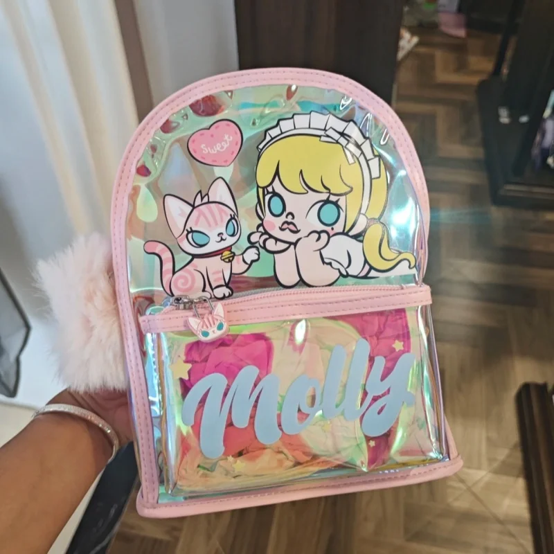 Summer Party Series Backpack Mokoko Molly Labubu Anime Accessories Cute Jelly Backpack Water Cup As A Birthday Gift For Girls