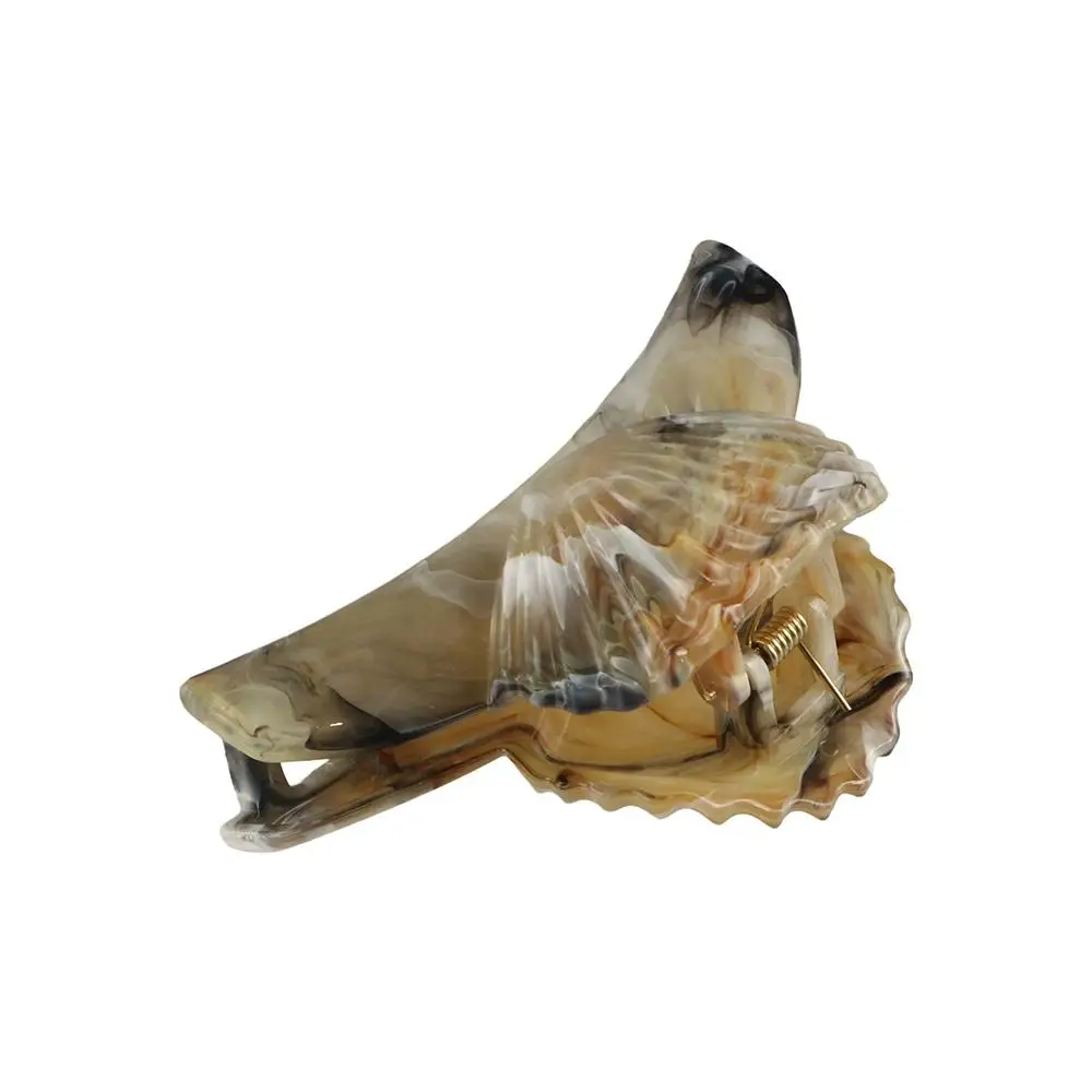 

Hair Grab Clip Acetate Shell Hair Clips Acetic Acid Korean Style Acetic Acid Barrettes High Ponytail Clip Beach Headwear