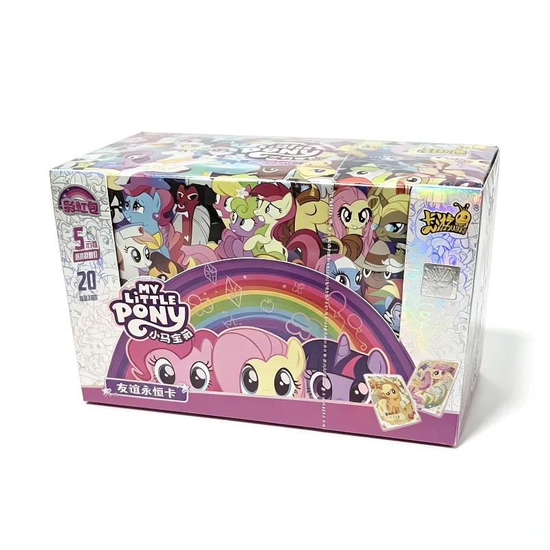 Exquisite Collection KAYOU Officially Licensed My Little Pony Trading Card Box Rainbow Pack Vol 3 Sealed Booster Box 100 Cards