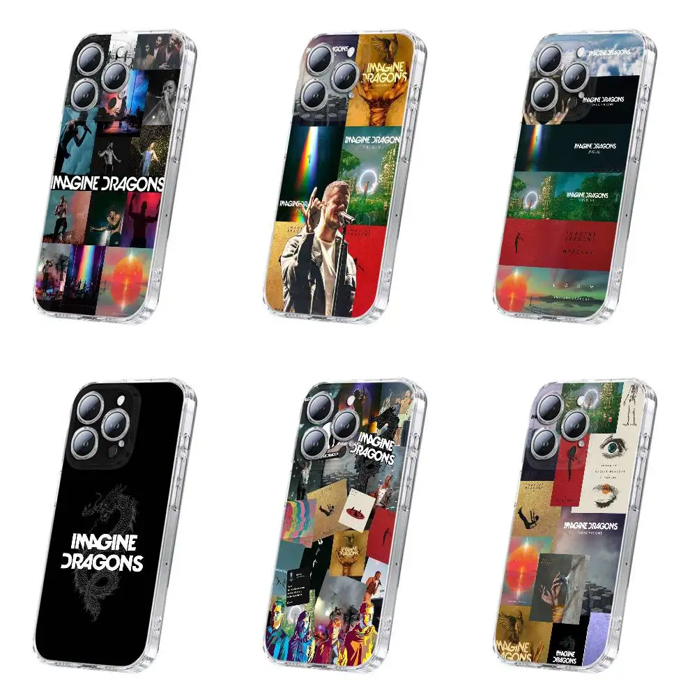 

I-Imagine Dragons Album Phone Case For iPhone 17,16,15,14,13,12,11,Plus,Pro,Max,Plus,E,Air,Mini Transparent