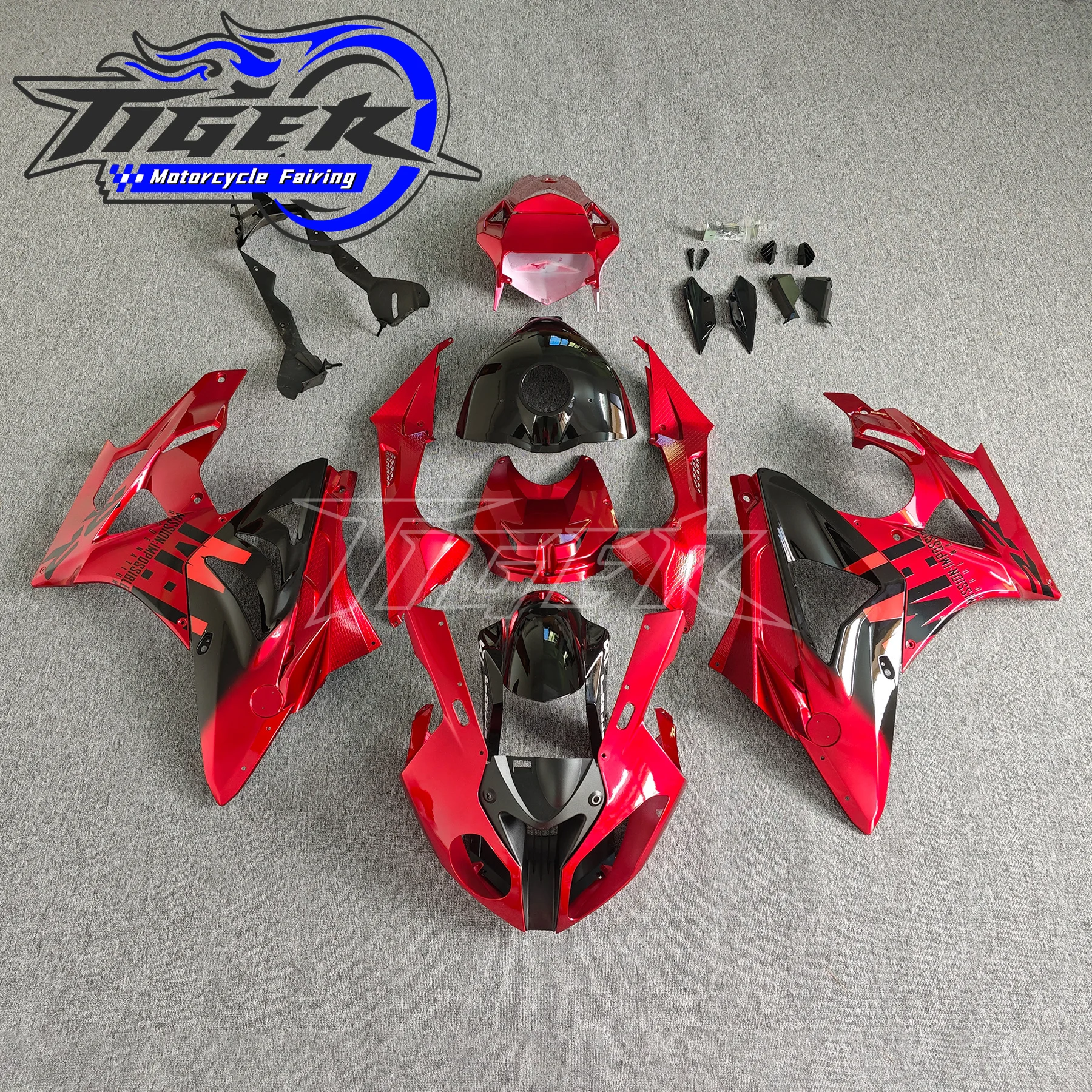Bodywork fairing For BMW S1000RR 2009-2011 2012-2014 Fairing kit Bodywork fairing kit Full fairing kit Molded Plastic Injection