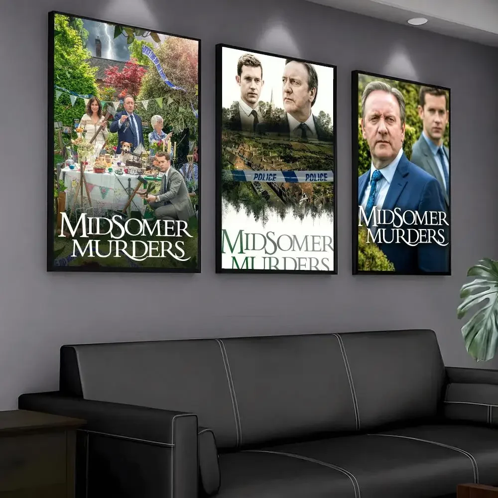 tv series M-Midsomer Murders-S Painting Calligraphy Artwork for Home Bedroom Office Wall Decoration Gift