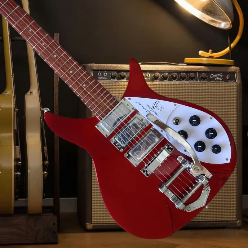 일렉트릭 기타 신제품 레드 325 21톤 마호가니 바디 로즈우드 지판 블루스 무료 배송 선물 메리 크리스마스