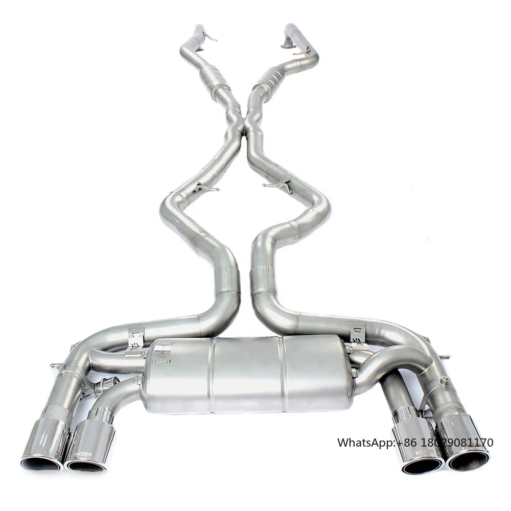 

Hot Sale Valved Catback Exhaust System Escape For Bmw X6/x6m Stainless Steel Exhaust Pipe Muffler